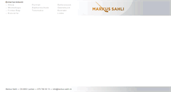 Desktop Screenshot of markus-sahli.ch